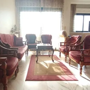 طقم جلوس خشب زان ومخمل يتألف من 6 مفردات وثلاثية  2