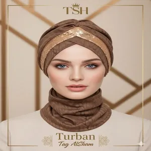 طاقية توربان مع لحشة  4