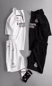 طقم ريال مدريد أسود 2