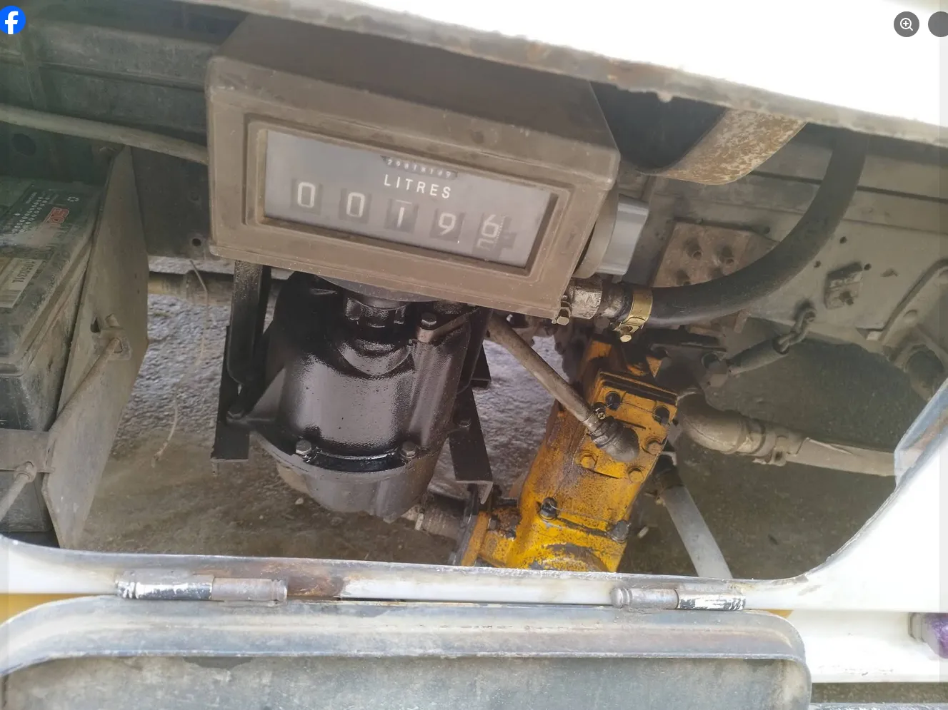 مديل 2005 صهريج مثبت نظامي مع رخصة سعت سيارة /5000لتر