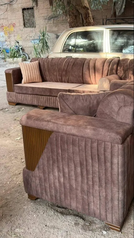 طقم زاوية خشب 3