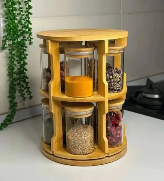 ستاند بهارات خشب دوار