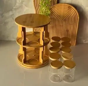 ستاند بهارات خشب دوار 3